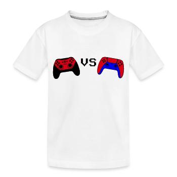 Contrôleur VS - T-shirt bio Premium Enfant - blanc - Devant