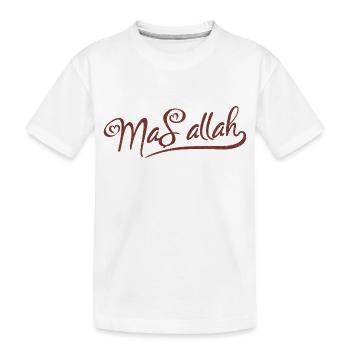 Maşallah - T-shirt bio Premium Enfant - blanc - Devant