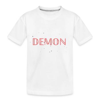demon ~ gothstar | original by. MMJ49 - Kids' Premium Organic T-Shirt - white - Front