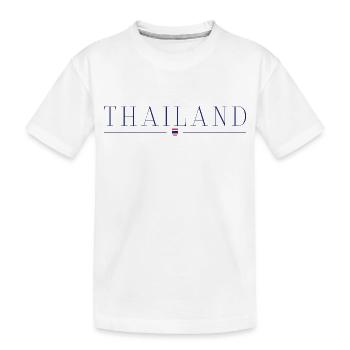 J’adore la Thaïlande - T-shirt bio Premium Enfant - blanc - Devant