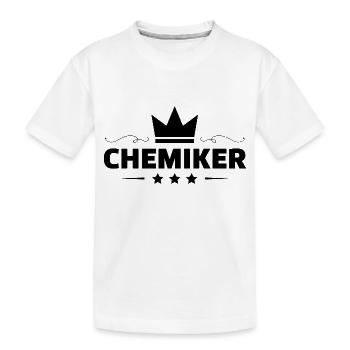 Chemiker Beruf - Kinder Premium Bio T-Shirt - Weiß - Vorne