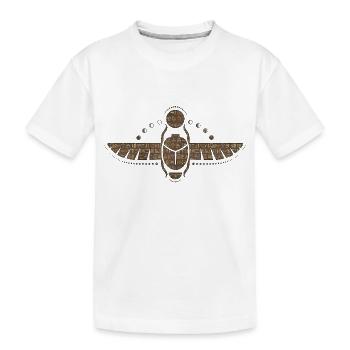 Egypte Egypte Isis Pharaons Pharaons Pyramide Afrique - T-shirt bio Premium Enfant - blanc - Devant