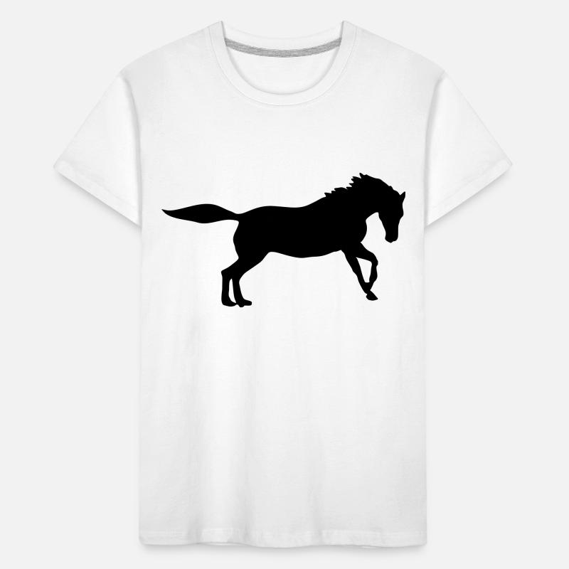 cheval T-shirt bio Premium Enfant