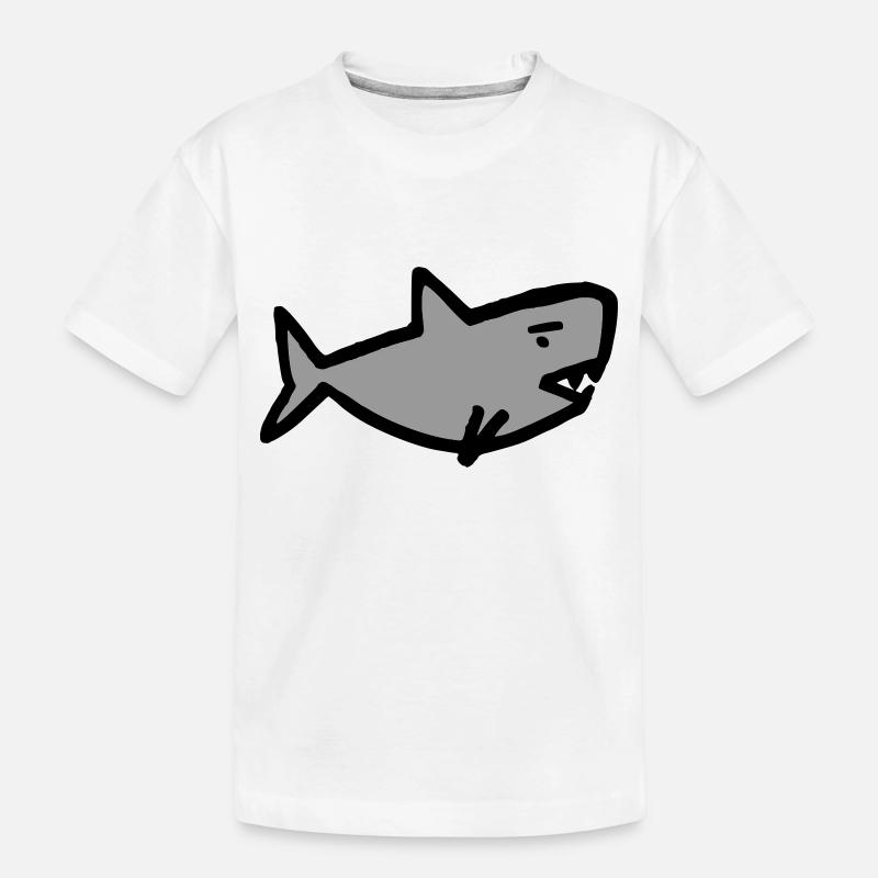 Requin - T-shirt bio Premium Enfant - blanc