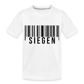 Siegen Westerwald - Kinder Premium Bio T-Shirt - Weiß - Vorne