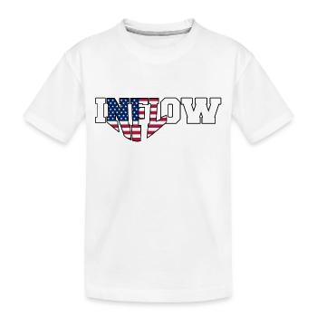 INFLOW | Election 2024 - Kids' Premium Organic T-Shirt - white - Front
