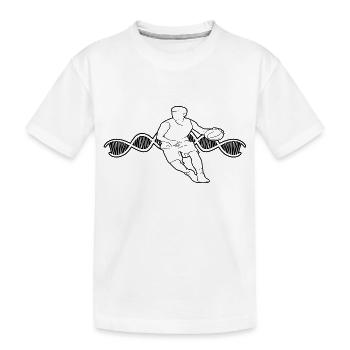 Basketball Basketballspieler Basketballteam - Kinder Premium Bio T-Shirt - Weiß - Vorne