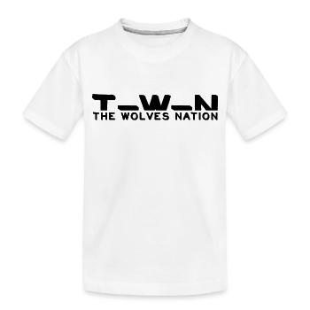 The Wolves Nation - T-shirt bio Premium Enfant - blanc - Devant