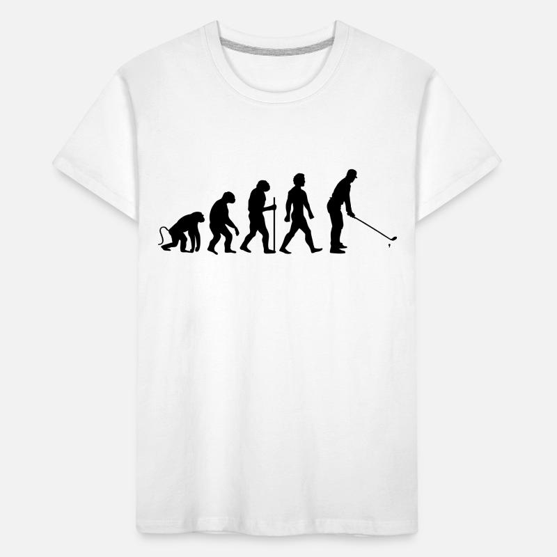 Golf Évolution T-shirt bio Premium Enfant