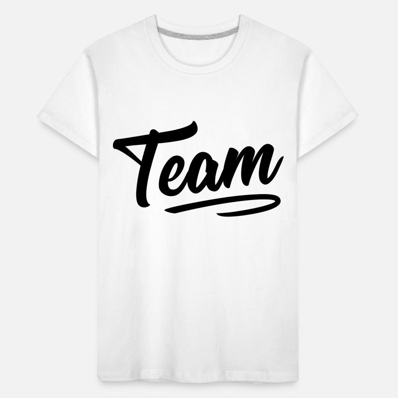 Conception de l’équipe T-shirt bio Premium Enfant