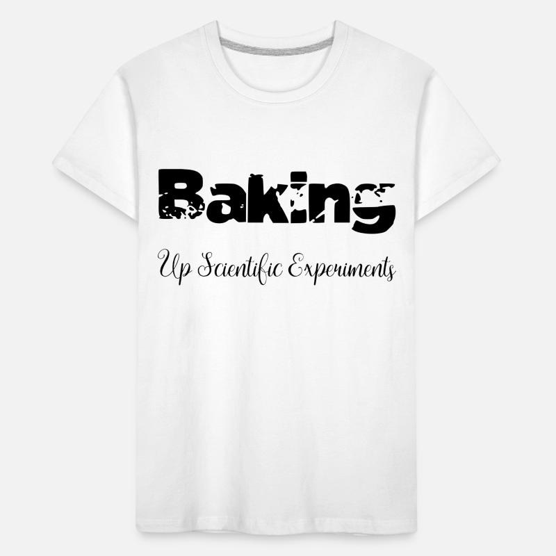Stem Funny Physics Statement Baking pour les débutants T-shirt bio Premium Enfant