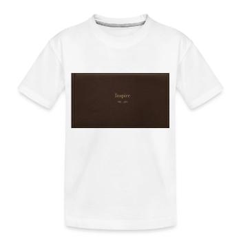 Inspire - T-shirt bio Premium Enfant - blanc - Devant