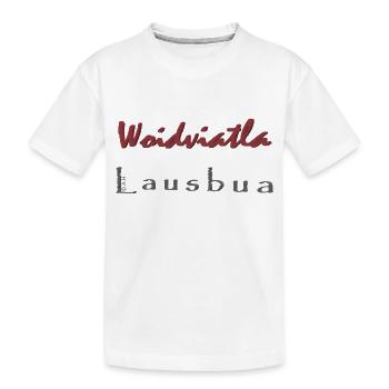 Waldviertler Lausbua - T-shirt bio Premium Enfant - blanc - Devant