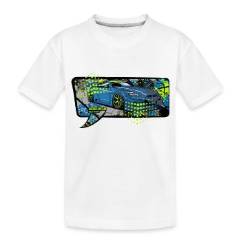 Bulle GTR - T-shirt bio Premium Enfant - blanc - Devant