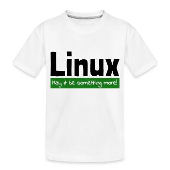 Linux Computer Computerarbeit witzige Sprüche Nerd - Kinder Premium Bio T-Shirt - Weiß - Vorne