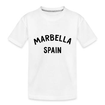 Marbella Espagne Espagne España - T-shirt bio Premium Enfant - blanc - Devant
