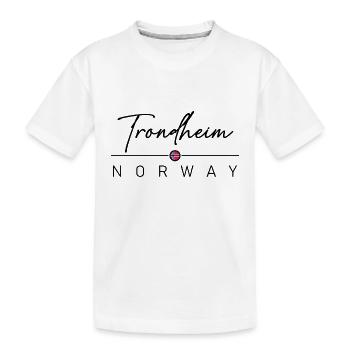 Norvège - Trondheim - Norvège - Norvège - T-shirt bio Premium Enfant - blanc - Devant
