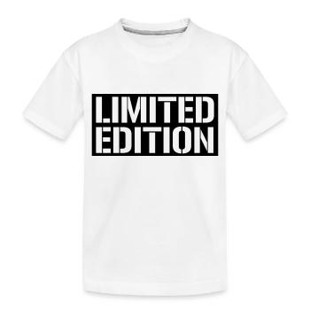 limited edition - Kinder Premium Bio T-Shirt - Weiß - Vorne