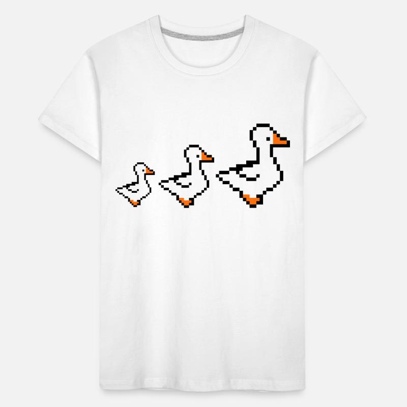Pixel Ducks Kids' Premium Organic T-Shirt