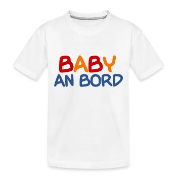 Baby - Kinder Premium Bio T-Shirt - Weiß - Vorne