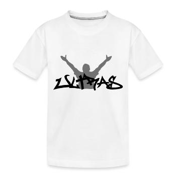 Ultras pos - Kinder Premium Bio T-Shirt - Weiß - Vorne