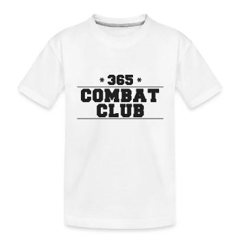 365 Combat Club - Kids' Premium Organic T-Shirt - white - Front