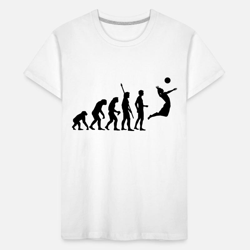 evolution_volleyball_1c Kinder Premium Bio T-Shirt