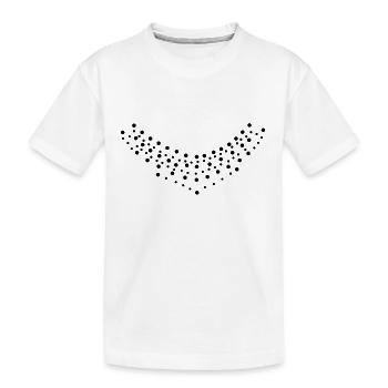 collier - T-shirt bio Premium Enfant - blanc - Devant