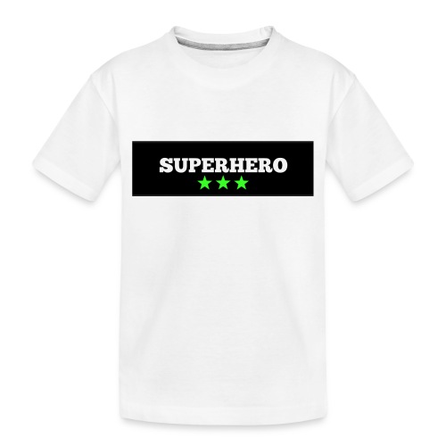 Lätzchen Superhero - Kinder Premium Bio T-Shirt
