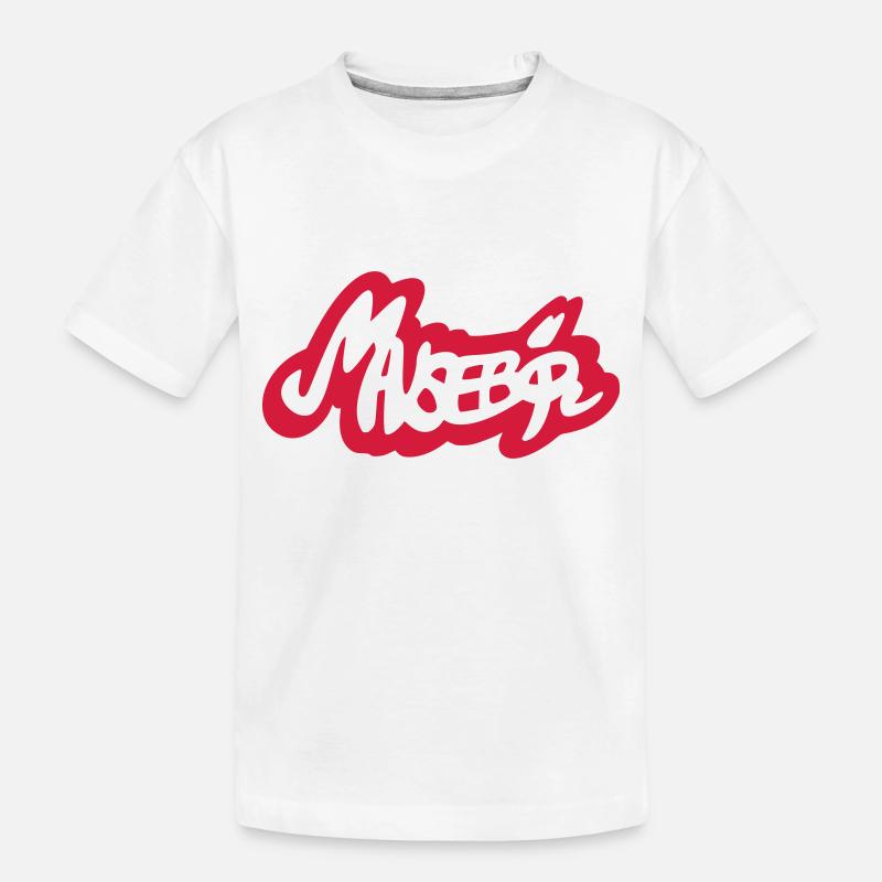 Mausebär 1f - Kinder Premium Bio T-Shirt - Weiß