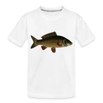 fish107 - T-shirt bio Premium Enfant - blanc - Devant