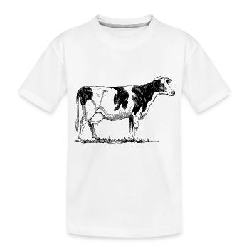 Ma'am - Kinder Premium Bio T-Shirt - Weiß - Vorne