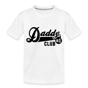 Papa No1 CLUB - T-shirt bio Premium Enfant - blanc - Devant