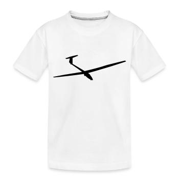 Planeur - T-shirt bio Premium Enfant - blanc - Devant
