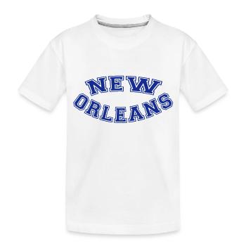 Design New Orleans tee shirts - T-shirt bio Premium Enfant - blanc - Devant