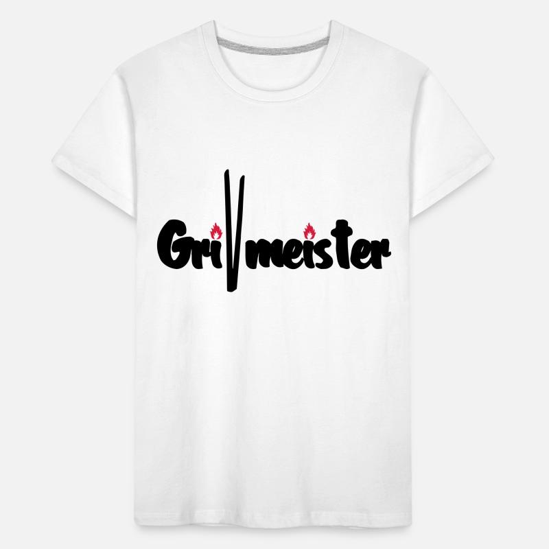 Grill Master Kids' Premium Organic T-Shirt
