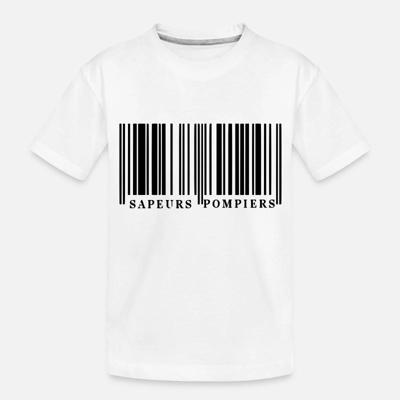 Barcode SP1 - Kinder Premium Bio T-Shirt - Weiß