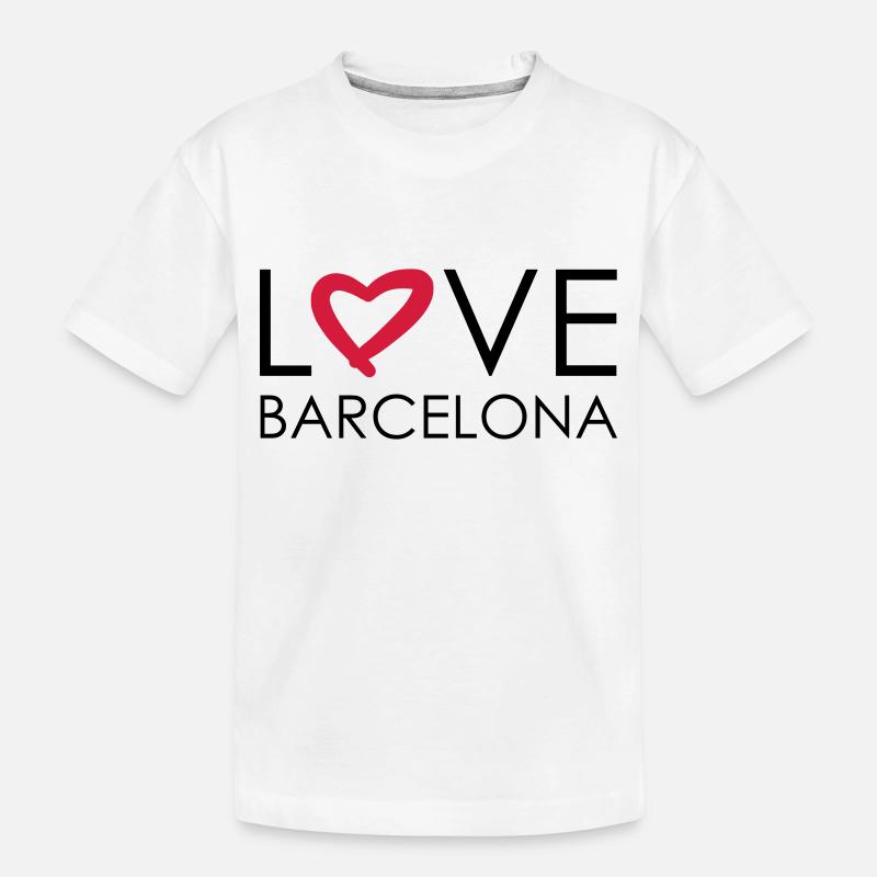 amour barcelona - T-shirt bio Premium Enfant - blanc