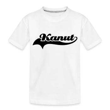Kanut Schweif - Kinder Premium Bio T-Shirt - Weiß - Vorne