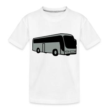 bus - T-shirt bio Premium Enfant - blanc - Devant