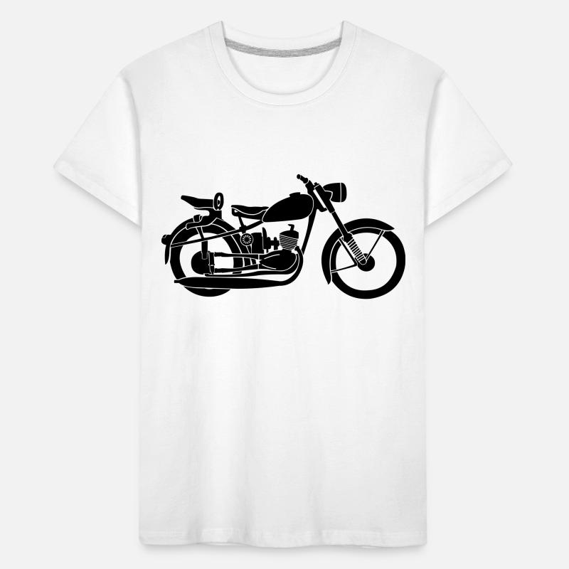 RT MZ Motorrad Kinder Premium Bio T-Shirt