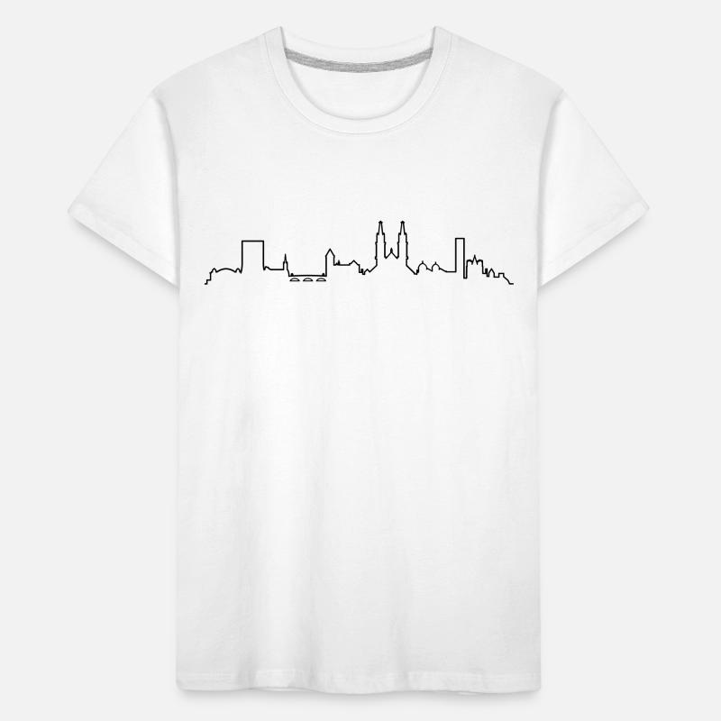 Skyline Basel Kinder Premium Bio T-Shirt