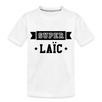 Athéisme / Athée / Religion / Laïc / Laïcité - T-shirt bio Premium Enfant - blanc - Devant