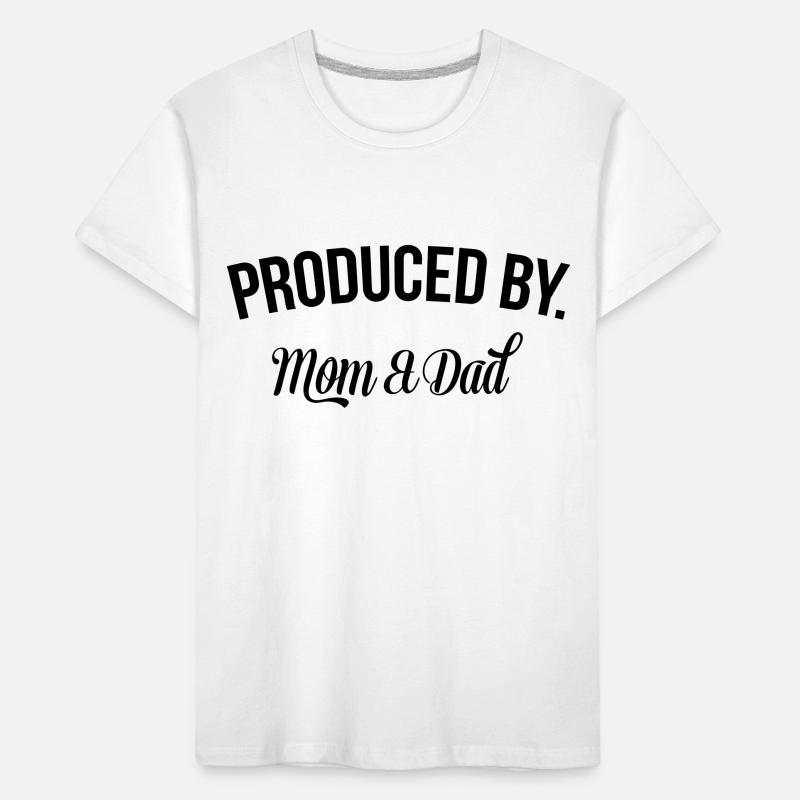 Produced by Mom & Dad Kids' Premium Organic T-Shirt