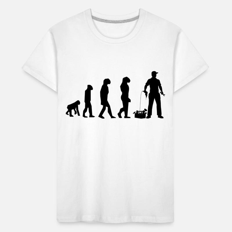 évolution bricoleur T-shirt bio Premium Enfant
