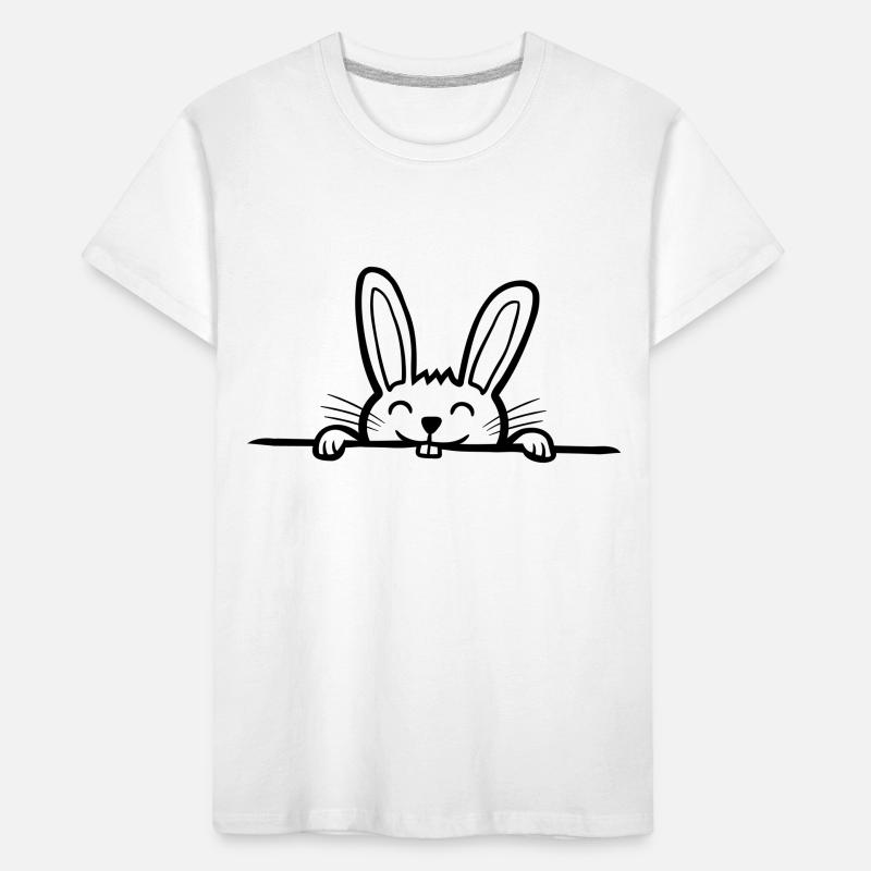 Plancher de lapin caché T-shirt bio Premium Enfant