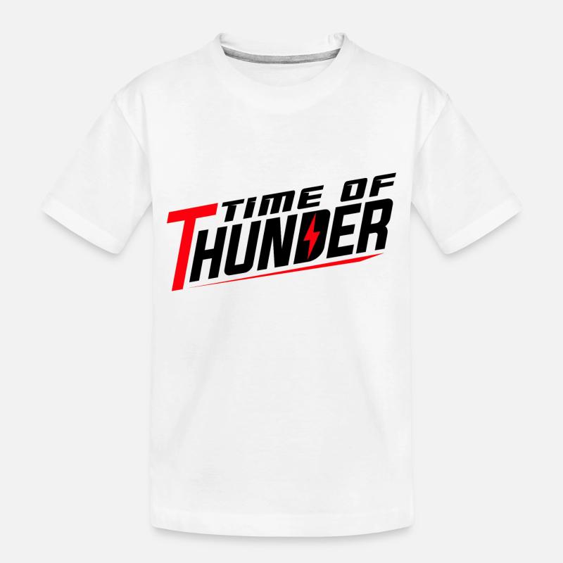 RED POWER - Kinder Premium Bio T-Shirt - Weiß