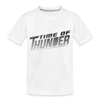 METAL POWER - Kids' Premium Organic T-Shirt - white - Front