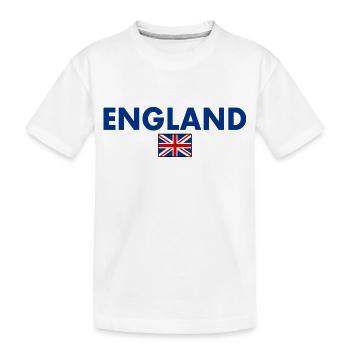 angleterre - T-shirt bio Premium Enfant - blanc - Devant