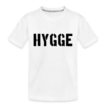 Hygge - Tradition danoise - Attitude à l’égard de la vie - Nice - T-shirt bio Premium Enfant - blanc - Devant